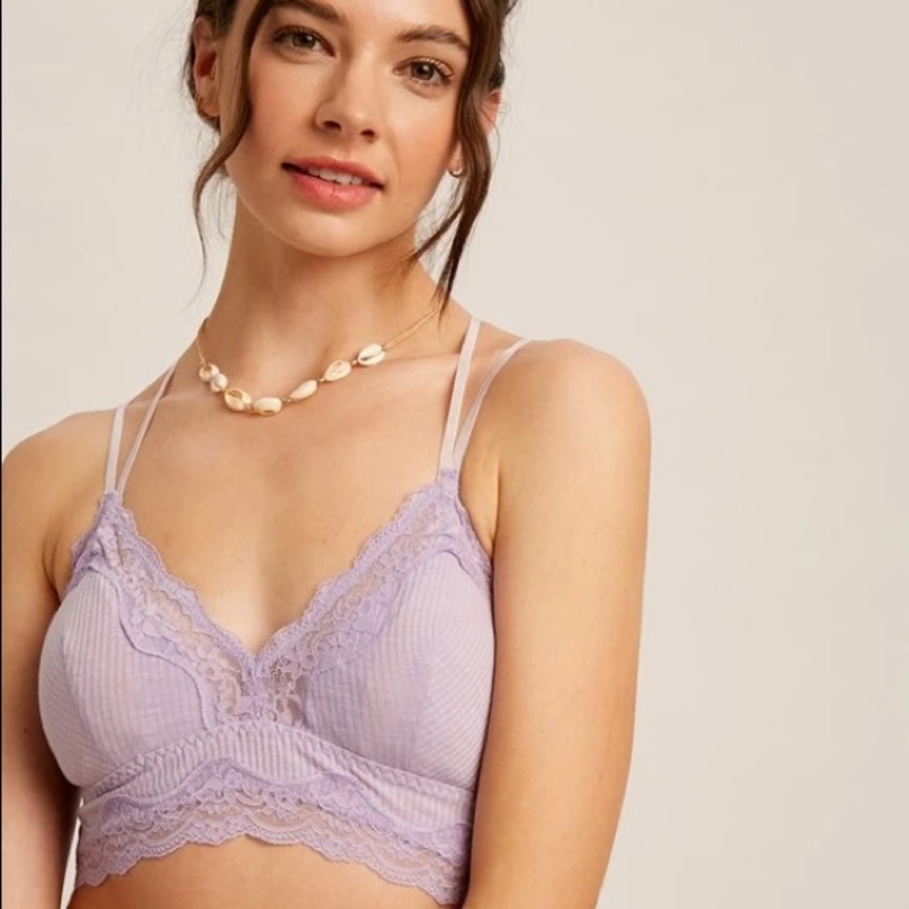 Lacy Lilac Bralette